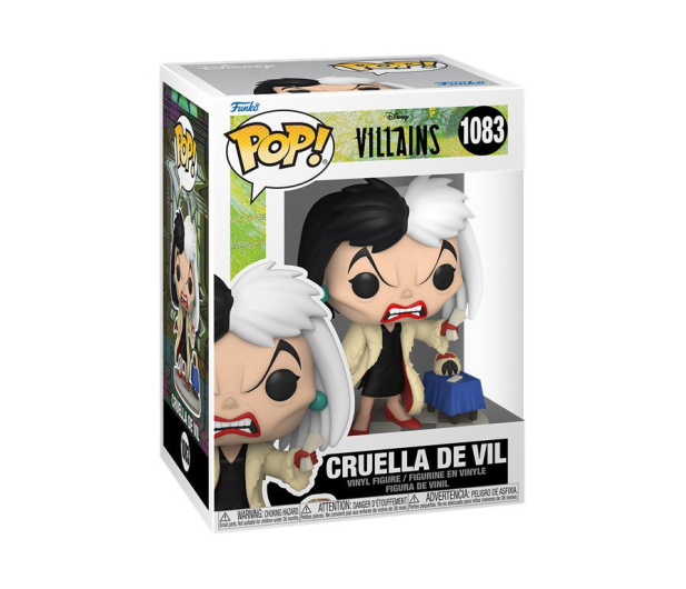FUNKO FUNKO POP Disney: Villains - Cruella de Vil - 1467939 - zdjęcie 2